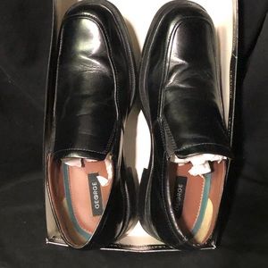 George Carl II Black Men’s Dress Shoes size 12